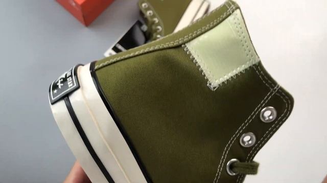 Converse Chuck 70 Crafted Ollie Patch Trolled Green A04499C смотреть онлайн