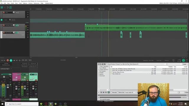 Edit with me | Live Podcast editing in Reaper | 7.10.2021 смотреть онлайн
