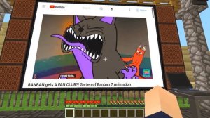 АРМИЯ ИЗ 1000 ФАНАТОВ ПРЕСЛЕДУЕТ БАНБАНА В МАЙНКРАФТ 100% ТРОЛЛИНГ МУЛЬТИК GARTEN OF BANBAN