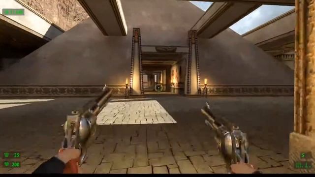 Serious Sam the First Encounter HD Lvl 1 - Temple of Hatshepsut смотреть онлайн