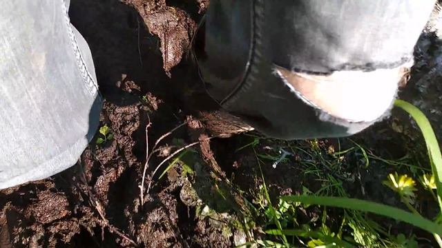Rubber boots stuck in peat bog (in deep mud) (Part 1) смотреть онлайн