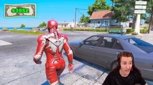 ПРОКАЧАЛ ЖЕЛЕЗНОГО ЧЕЛОВЕКА ЗА $1 ДО ЖЕЛЕЗНОГО ЧЕЛОВЕКА ЗА $1,000,000 в ГТА 5 ОНЛАЙН (GTA 5 ONLINE)