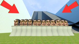 САМЫЕ БОЛЬШИЕ СКИБИДИ ТУАЛЕТЫ И КАМЕРАМЕНЫ МУЛЬТИВЕРСИЯ - GARRY S MOD