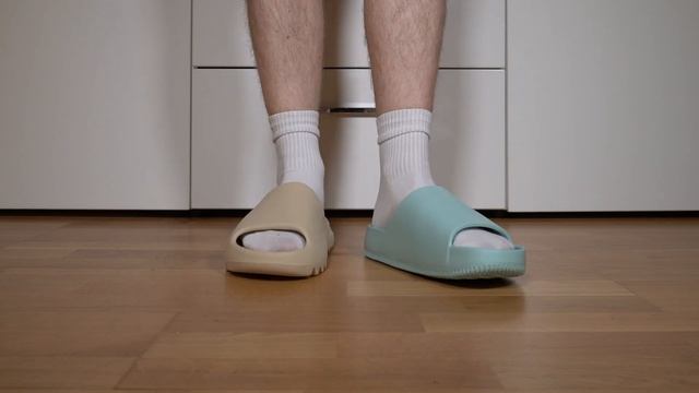 Nike Calm Slides VS. Yeezy Slides🤯 Was Sind Die Besseren Slides? - Der Direkte Vergleich🤔