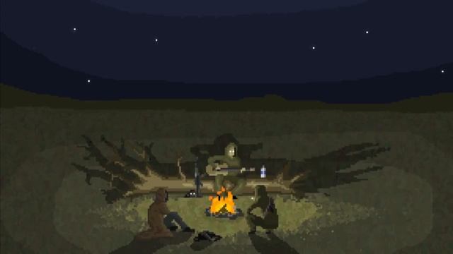 S.T.A.L.K.E.R. Campfire song pixel animation смотреть онлайн