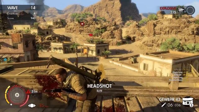 Sniper Elite 3 Challenges COOP Gameplay - The Everyman Achievement (Trophy) смотреть онлайн