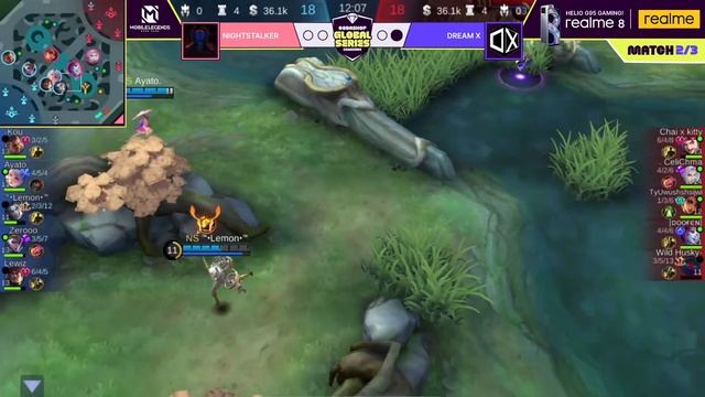 DreamX vs Night Stalker | CGS Cambodia Sep 2021 (Game 2) смотреть онлайн