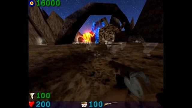 Serious Sam: The First Encounter alpha (2000) full playthrough - Rock Planet смотреть онлайн