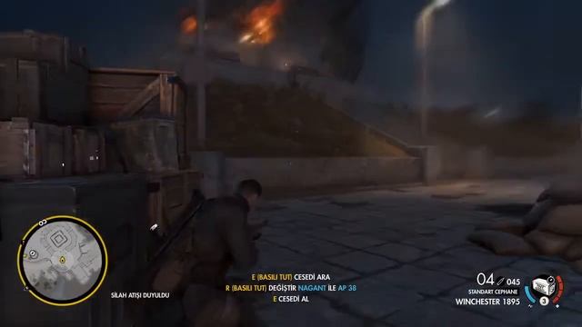 ''KESSLER'' BENİMLE GELİYORSUN!!! Sniper Elite 4 Türkçe Bölüm 9 смотреть онлайн