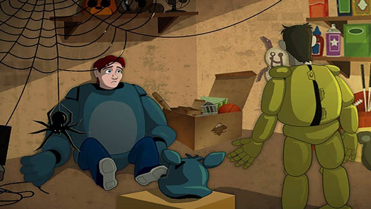 НЕ ДВИГАЙСЯ ☘ FNAF КОМИКС #355 смотреть онлайн