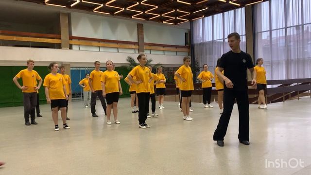 Мастер -класс по народному танцу.