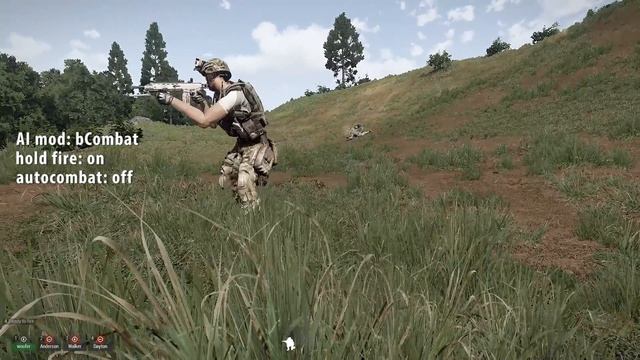 AI Auto Combat Disengagement - Arma 3 [AI Mods + FHQ Combat Mode]