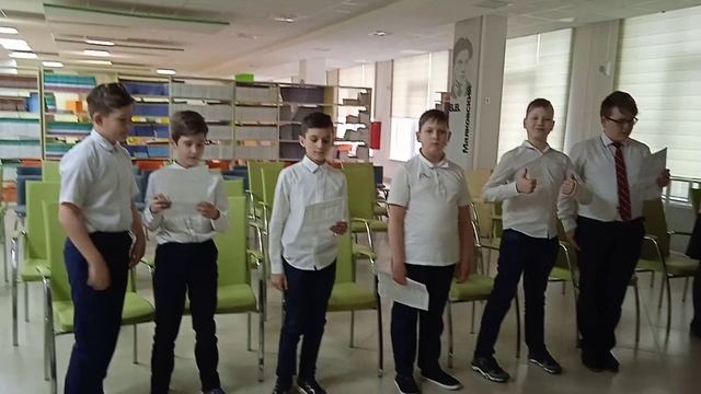 2020-2021. 5 класс. Репетиция номера к концерту, посвященному Дню Победы (1) смотреть онлайн