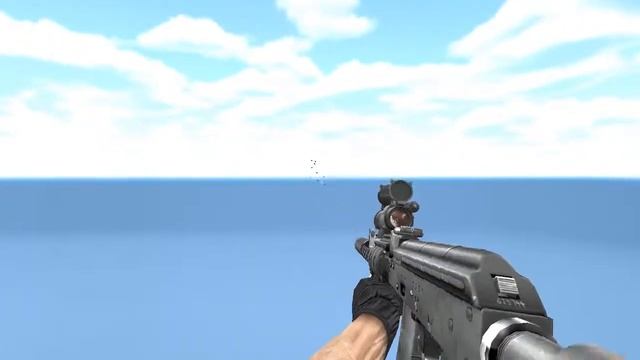 Замена моделей для CS 1.6 [Замена на AK 74][Модель M4A1] смотреть онлайн