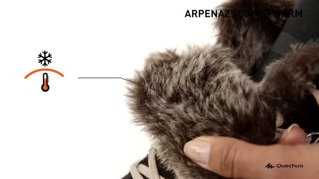 БОТИНКИ ЖЕНСКИЕ SH500, ТЕПЛЫЕ И ВОДОНЕПР․ QUECHUA смотреть онлайн