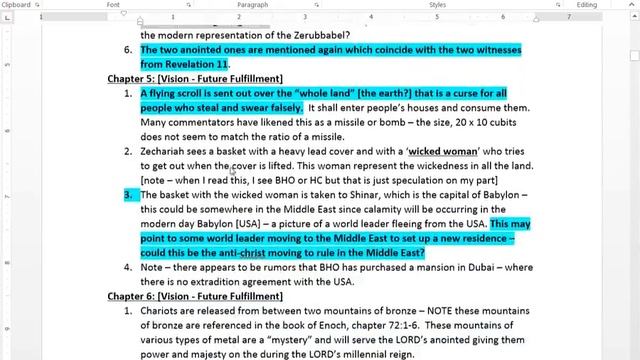 Zechariah - Order of Events Summary & Byron's Words смотреть онлайн