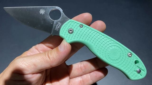 Spyderco Para 3 Light Weight CPM-M4 Jade Green FRN Blade HQ Exclusive ชื่อจะยาวไปไหน смотреть онлайн