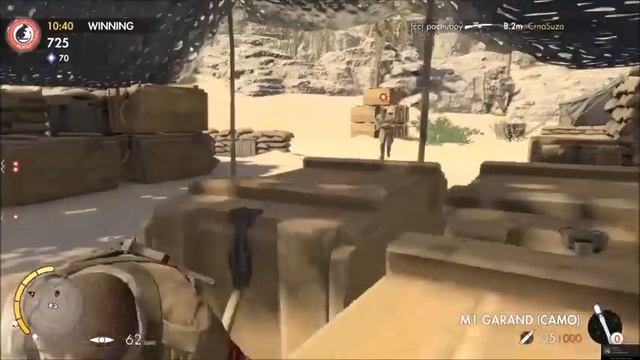 Sniper Elite 3 - Online Multiplayer, Team Deathmatch on Airstrip Map смотреть онлайн