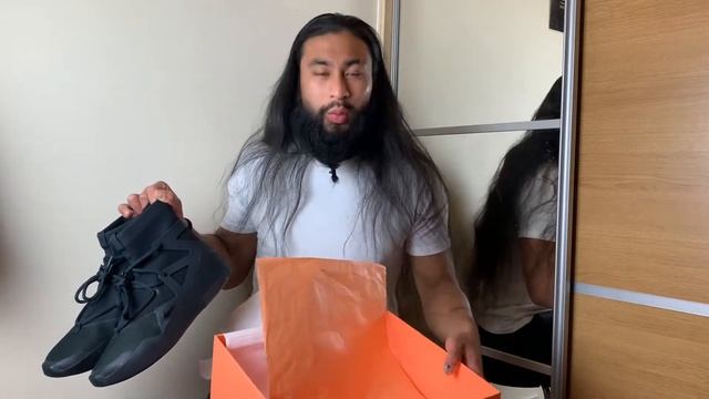 Nike Air "Fear Of GOD" 1 SMELLY FEET REVIEW смотреть онлайн