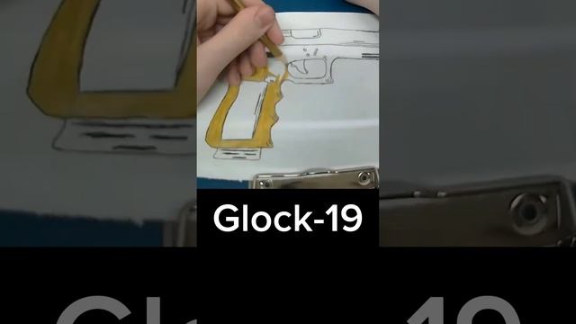 #art #draw #artchallenge #glock #glock19 #gun #пистолет #глок #глок19 #арт #рисунок смотреть онлайн