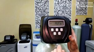 Настройка объёма воды между промывками Clack WS1CI