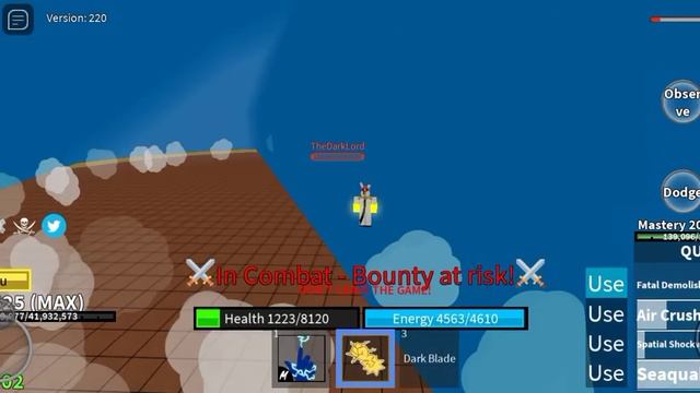 Blox Fruit - Dark awaken Vs Quake awaken смотреть онлайн