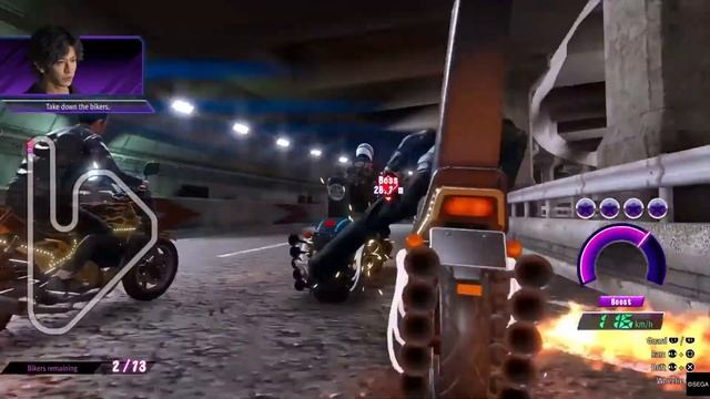 Lost Judgment: School Stories Part 14 - Biker Gang: Ghost (PS5, 60 FPS) смотреть онлайн