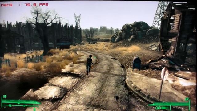 ATI 5850 @1.0GHz CORE i7-860 @4.0GHz FALLOUT 3 ULTRA 1920X1080 4XAA смотреть онлайн