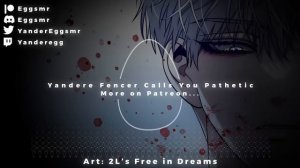 Yandere Stalker Makes You His Toy ♡  [ASMR] [M4A] [British] [Hardcore Yandere]