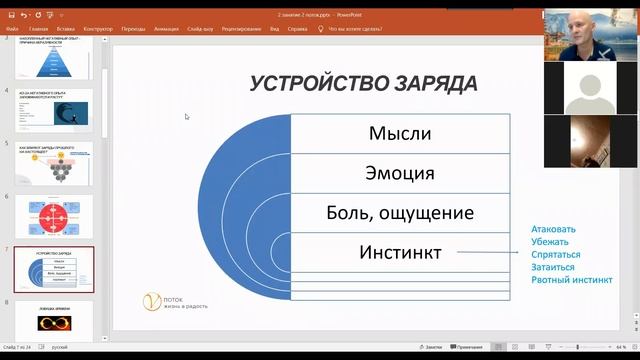 Опыт и уровни сознания