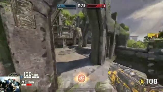 Quake Champions - TDM - Jogo em LAN - Potato , Darkplague, Fear VS Metallo , PIT , Cannibal смотреть онлайн