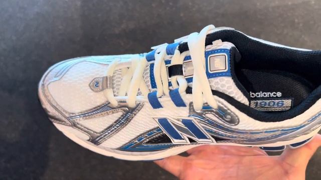 New Balance 1906R Silver Blue Running Shoes смотреть онлайн