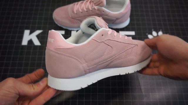Кроссовки Kelme VICTORY SUEDE розовые смотреть онлайн