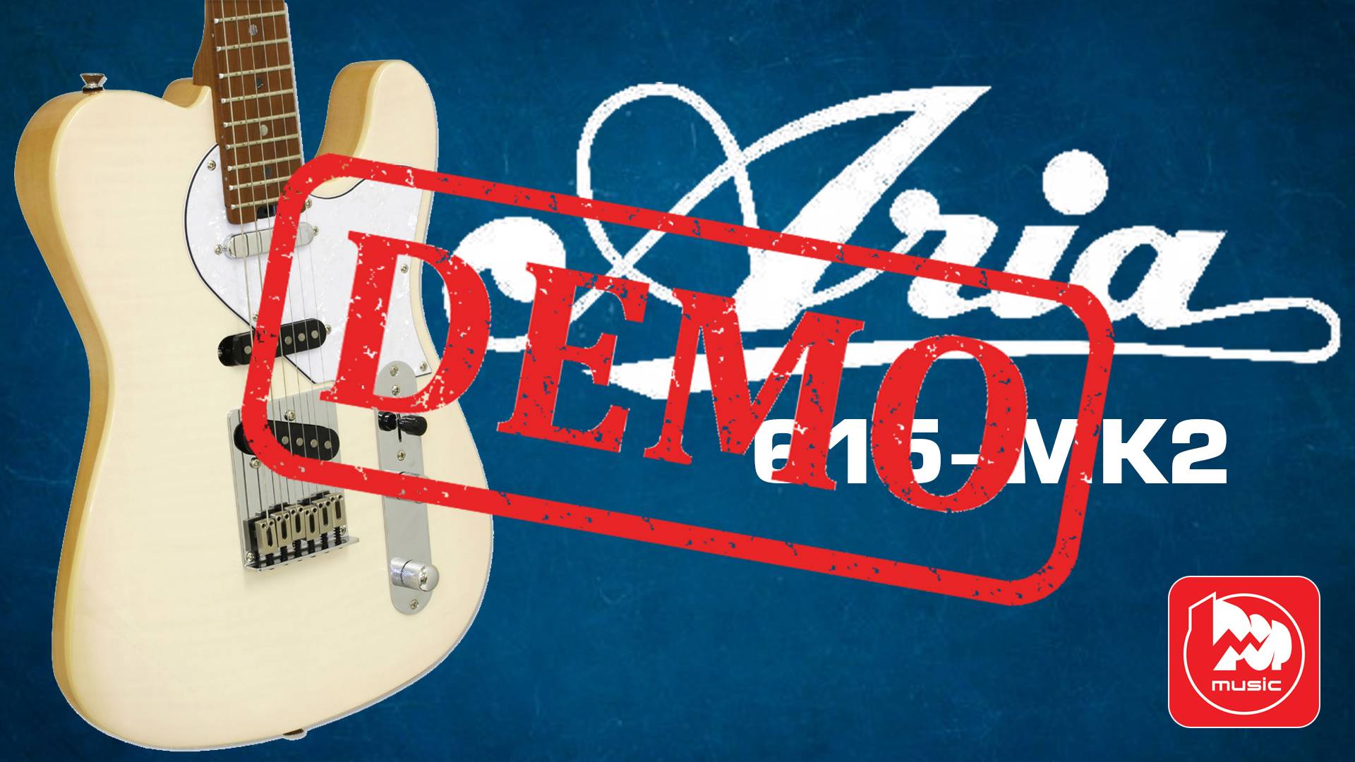 Электрогитара ARIA 615-MK2 - демонстрация звучания смотреть онлайн