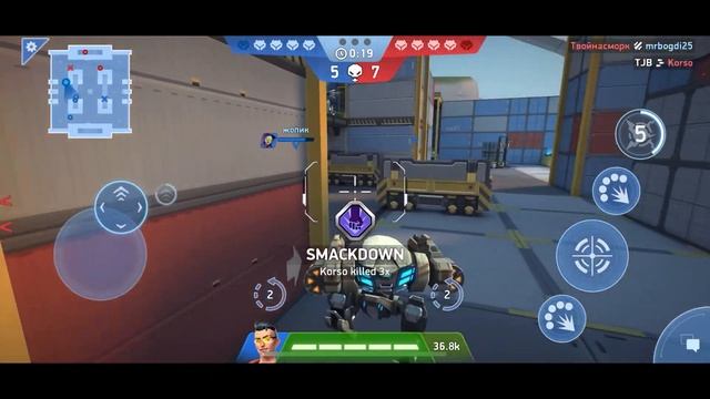 Mech Arena: Robot Showdown - Gameplay Walkthrough Part 61 - New Weapon Shotgun 8(iOS,Android) смотреть онлайн