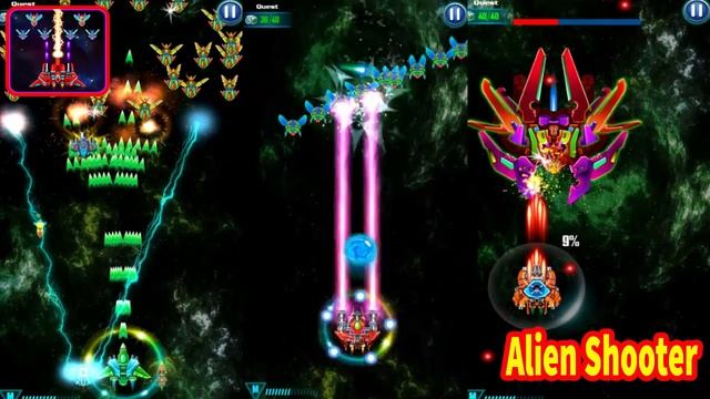 Alien Shooter HACK part 2 смотреть онлайн