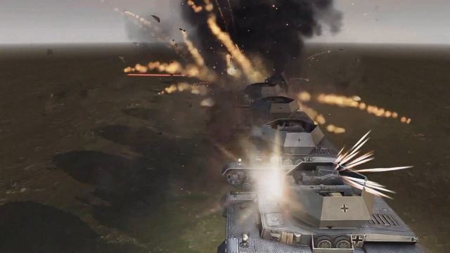 20 Ostwind VS 20 Crusader AA | Men Of War AS 2 смотреть онлайн