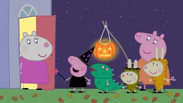 Peppa Pig's Halloween Pumpkin Party смотреть онлайн