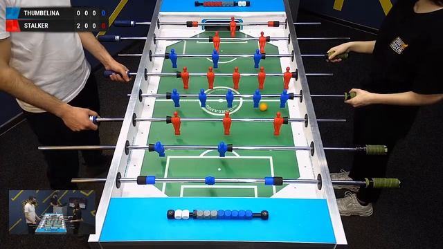 Table Football | A.Petrosyan(THUMBELINA) - D.Grigoryan(STALKER) | 09.02.2021 22:10(GMT+4) |MFL ( P3 смотреть онлайн