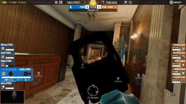 #BR62020 | FURIA vs LIQUID | DIA 7 - PRIMEIRO TURNO | Rainbow Six Siege смотреть онлайн