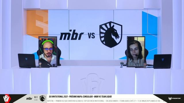 Six Invitational 2021 - mibr vs Team Liquid - LB Final - Playoffs смотреть онлайн