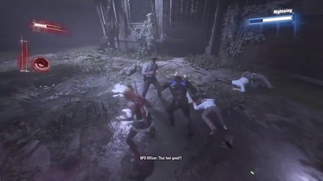 Batman Arkham Knight Harley Quinn story ending + Nightwing boss fight смотреть онлайн