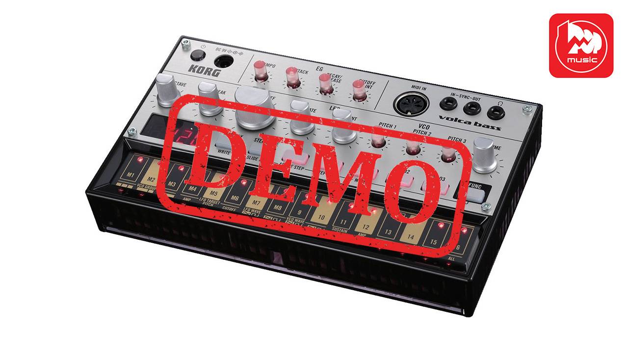 АНАЛОГОВЫЙ СИНТЕЗАТОР KORG VOLCA BASS - демонстрация звучания смотреть онлайн