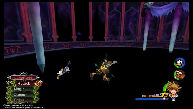 Kingdom Hearts 2.5 Remix( Critical Ps4) Sora vs Dark Thorn/Shadow Stalker смотреть онлайн