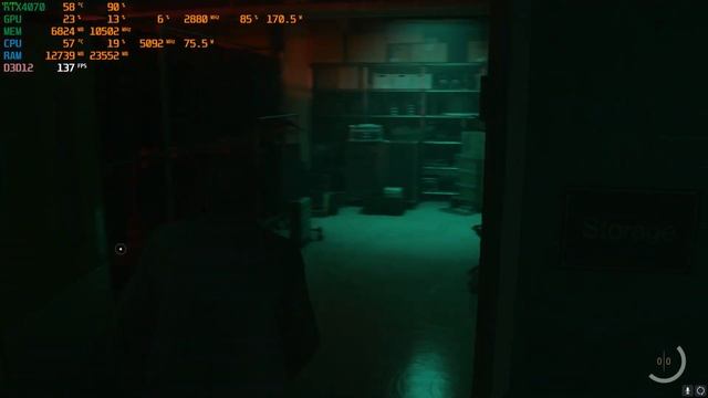 Alan Wake 2 4070+13600KF
