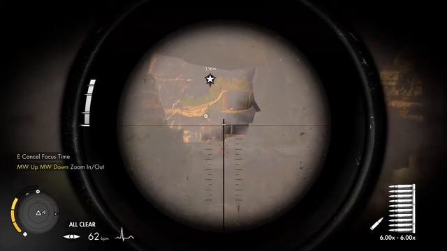 Sniper Elite V3 - 300m+ Lungshot смотреть онлайн