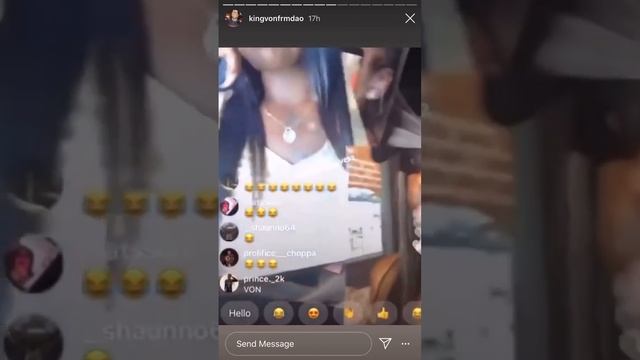 King Von Crazy Stalker Girl Instagram Story September 8, 2020 смотреть онлайн