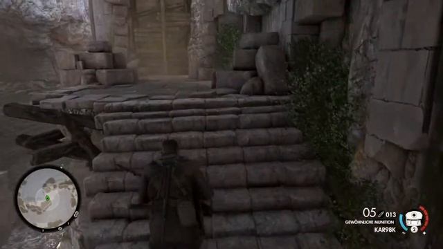 Sniper Elite 4 - KAR98K Max Rank Easy смотреть онлайн