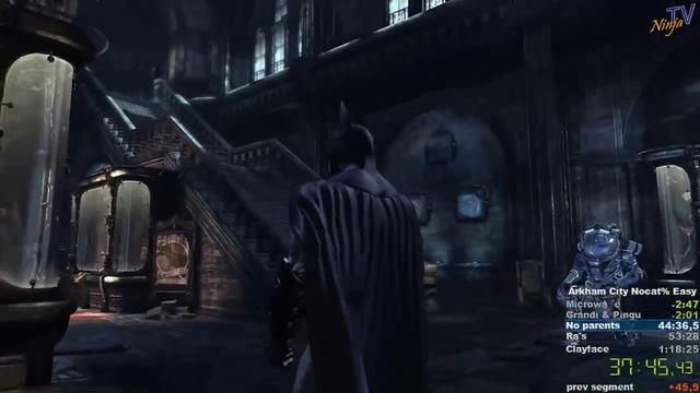 Batman: Arkham City speedrun any% easy in 1:15:23 (Old) смотреть онлайн