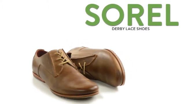 Sorel Derby Lace Shoes - Leather (For Men) смотреть онлайн